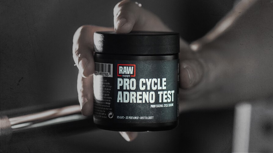 RAW Adreno Test -purkki k�dess� reiden p��ll�.