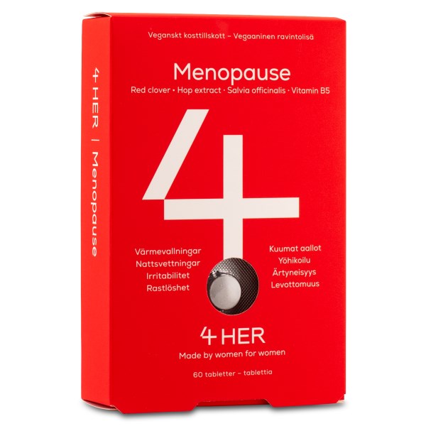 4 HER Menopause, 60 tablettia