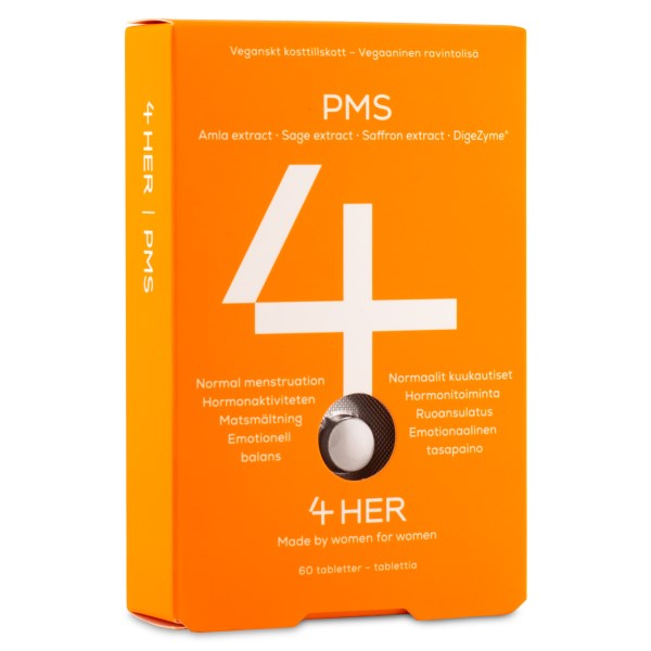 4 HER PMS, 60 tablettia