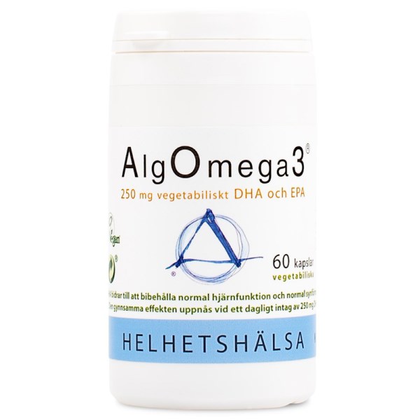 Helhetshälsa AlgOmega3, 60 kapselia
