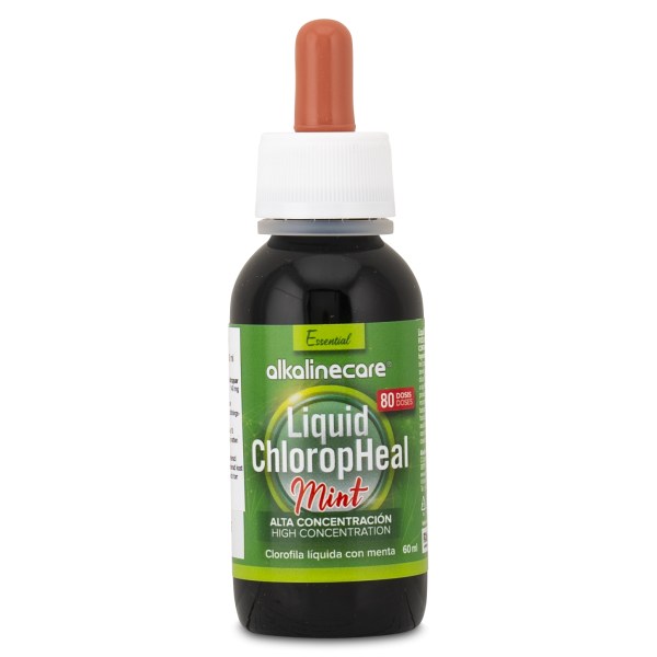 AlkalineCare Liquid ChloropHeal, Minttu, 60 ml