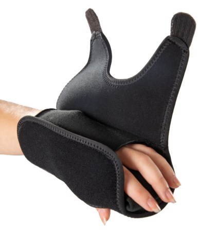 Pienoiskuva Back on Track Carpus I Rannetuki tyynyll�, One Size, Musta