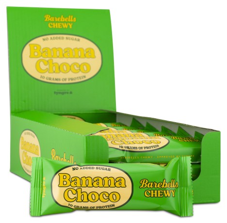 Pienoiskuva Barebells Chewy, Banan Choco, 18-pack
