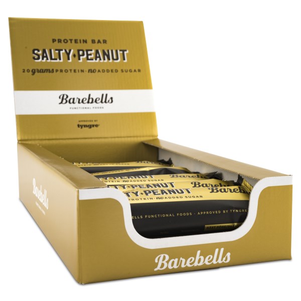 Barebells Protein Bar, Salty Peanut, 12 kpl