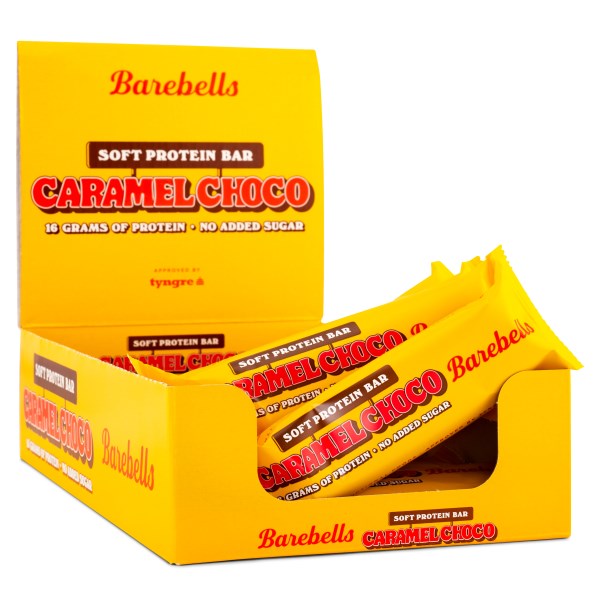 Barebells Soft Protein Bar, Caramel Choco, 12 kpl