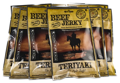 Pienoiskuva Beef Jerky, Teriyaki, 10-pack