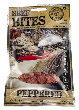 Pienoiskuva Beef Jerky Snacks Beef Bites, Peppered, 50 g