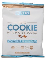 Pienoiskuva BeKeto KETO Cookie, Cocunut & Almond, 50 g