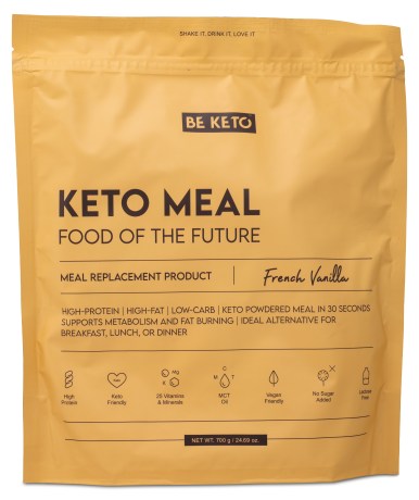 Pienoiskuva BeKeto KETO Meal, French Vanilla, 700 g