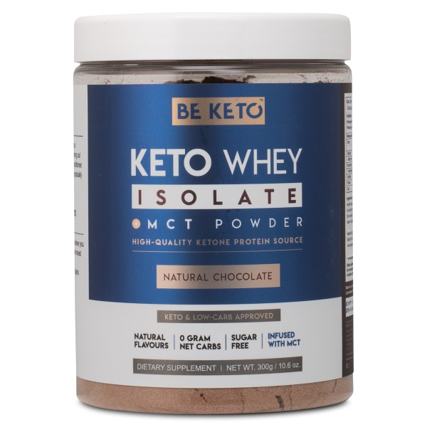 BeKeto KETO Whey + MCT, Suklaa, 300 g