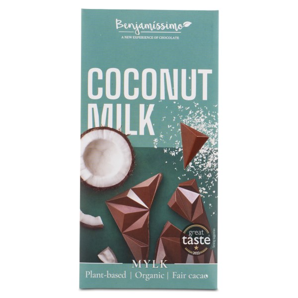 Benjamissimo Mylk-Suklaa, Kookospähkinä, 60 g