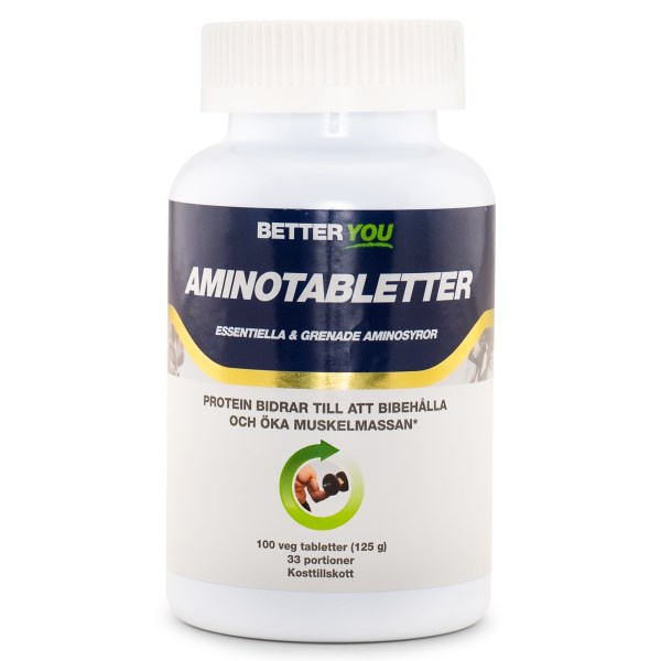 Better You Aminohappo Tabletit, 100 tablettia