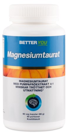 Pienoiskuva Better You Magnesiumtauraatti, 90 kapselia