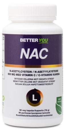 Pienoiskuva Better You NAC, 90 kapselia