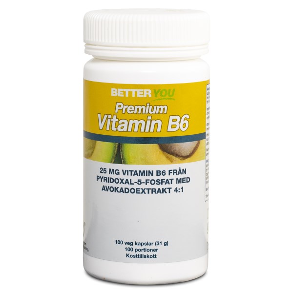 Better You  Premium B6 Vitamiini, 100 kaps.