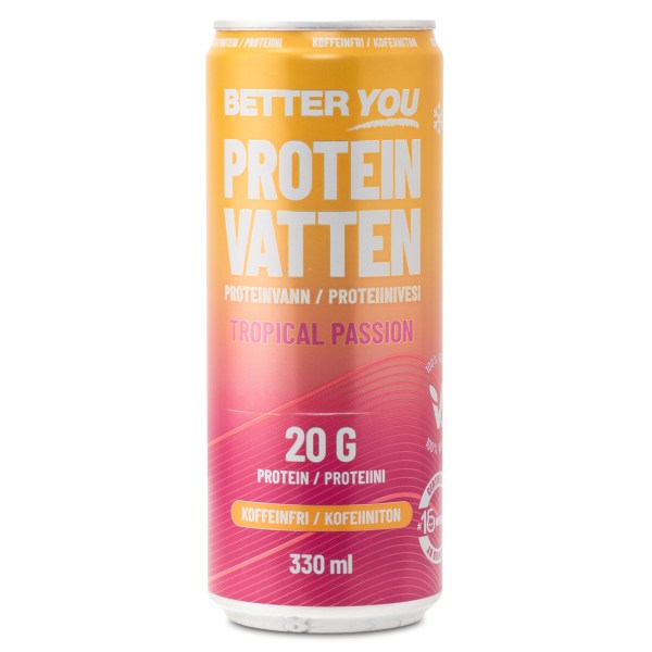 Better You Proteiinijuoma Hiilihapoilla, Tropical Passion