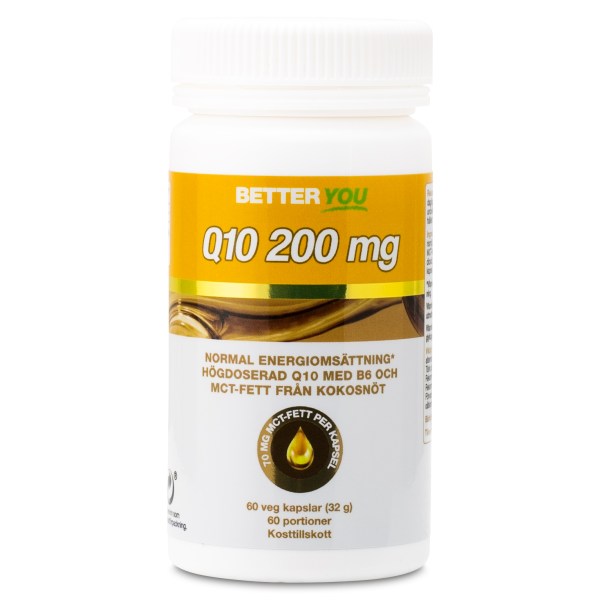 Better You Q10 200 mg, 60 kapselia