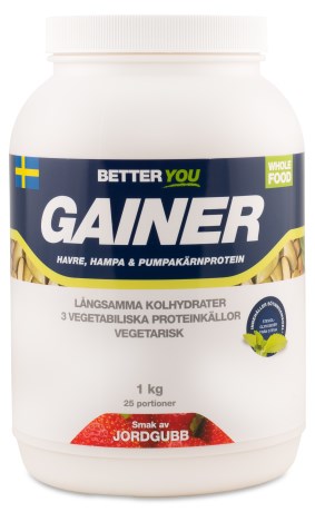 Pienoiskuva Better You Vege Gaineri, Mansikka, 1 kg