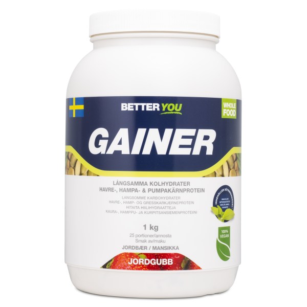 Better You Vege Gaineri, Mansikka, 1 kg