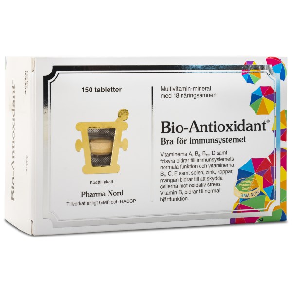 Pharma Nord Bio-Antioxidantti, 150 tablettia
