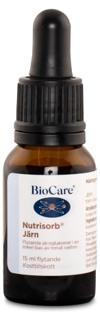 Pienoiskuva BioCare Nestem�inen Rautalis�, Vegaaninen, 15 ml
