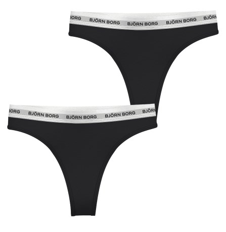 Pienoiskuva Bj�rn Borg Core Logo Thong 2 pack, XS, Moniv�ri