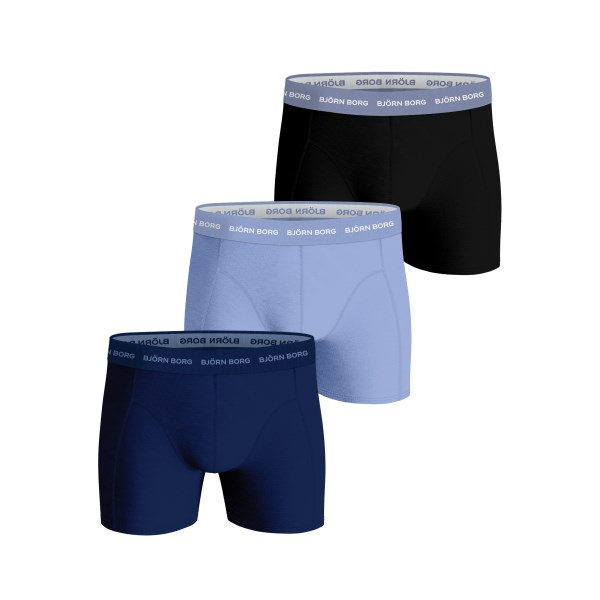 Björn Borg Cotton Stretch Boxer 3-pack, M, Multipack 1