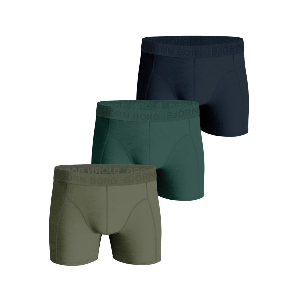 Björn Borg Cotton Stretch Boxer 3-pack, XL, Multipack 7