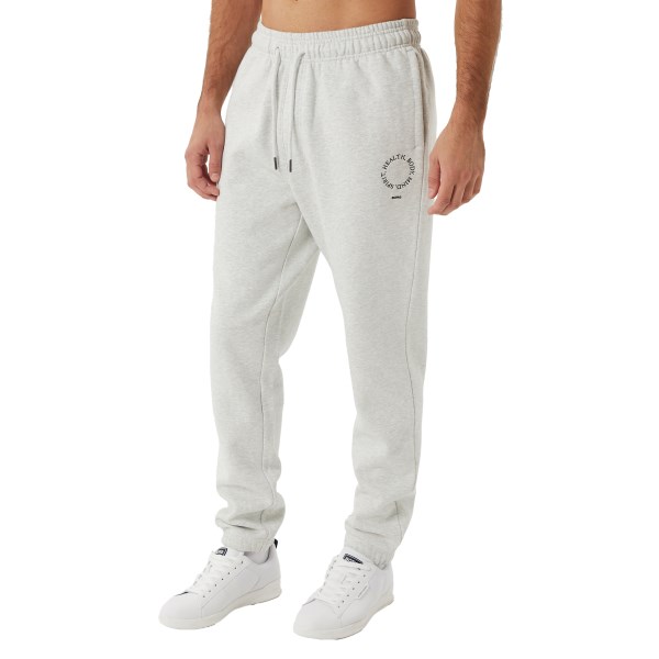 Björn Borg Oversized Sweatpants, S, Ultra Light Grey Melange