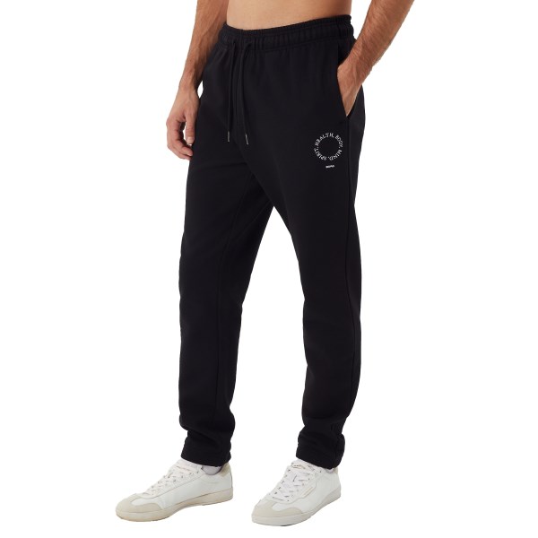 Björn Borg Oversized Sweatpants, L, Musta