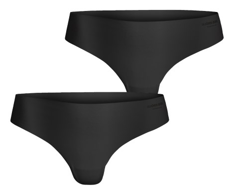 Pienoiskuva Bj�rn Borg Performance Thong 2-pack, S, Musta