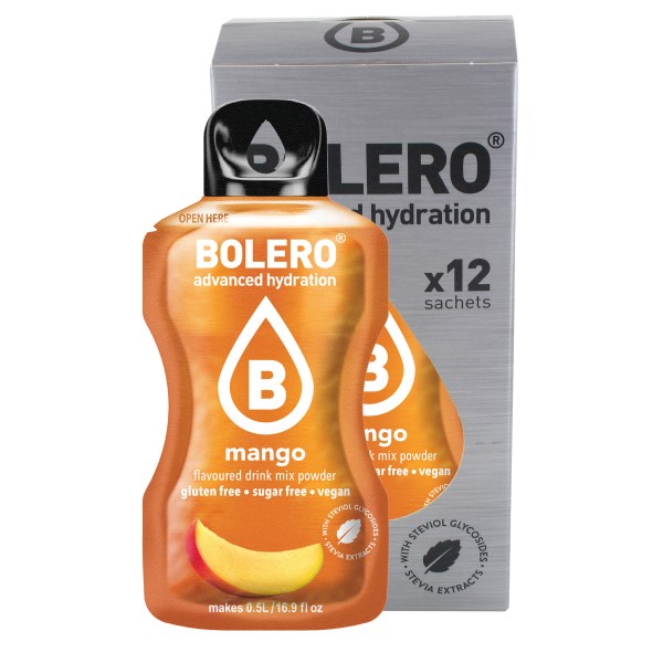 Bolero Sticks  Drinks, Mango, 12 kpl