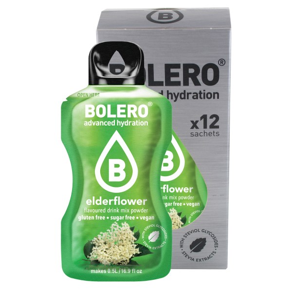 Bolero Sticks  Drinks, Elderflower, 12 kpl