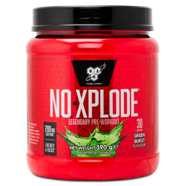 BSN N.O-Xplode Legendary, Green Burst, 390 g