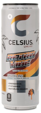 Pienoiskuva Celsius Energiajuoma, Retro Vibe, 1 kpl