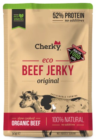 Pienoiskuva Cherky Foods Beef Jerky Eco, Original, 30 g