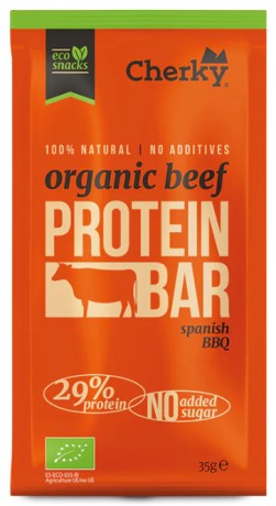 Pienoiskuva Cherky Foods Meat Bars Beef Eco, Spanish BBQ, 35 g