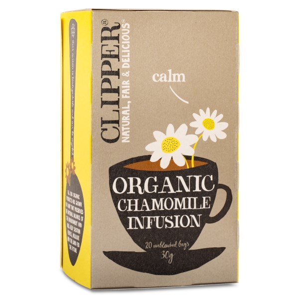 Clipper Kamomilla Tee Infusion Luomu, 20 pussia