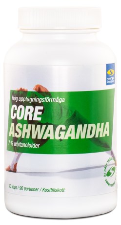 Pienoiskuva Core Ashwagandha, 90 kapselia