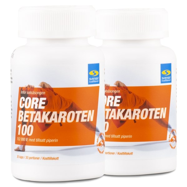 Core Beetakaroteeni 100, 60 kapselia