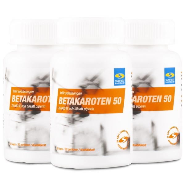 Core Beetakaroteeni 50, 90 kapselia
