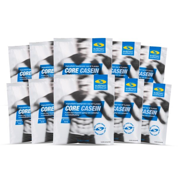 Core Casein Annospussi, Vanilja, 10-pack