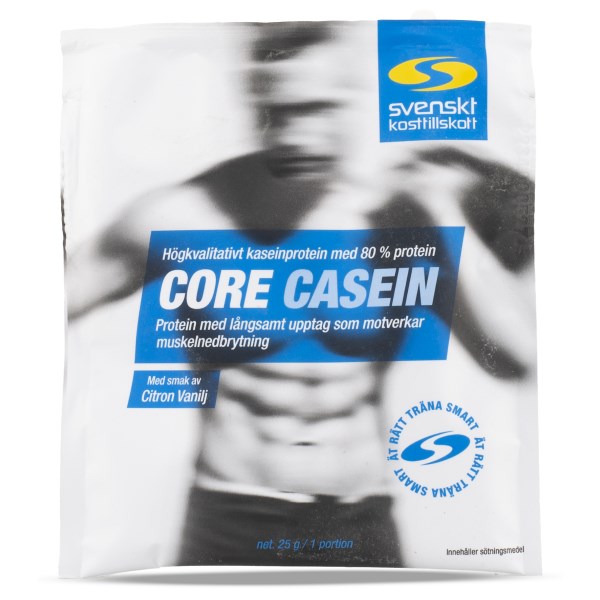 Core Casein Annospussi, Sitruuna & Vanilja, 25 g