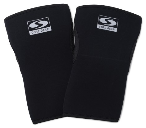 Pienoiskuva Core Gear Knee Sleeves 5 mm, XL, Musta