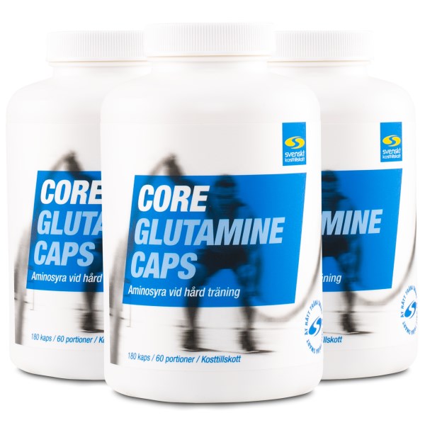 Core Glutamine Caps, 540 kapselia