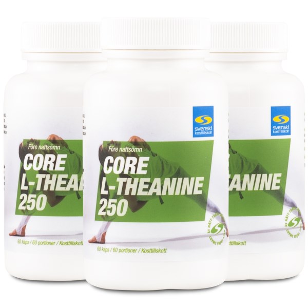Core L-teaniini 250, 180 kapselia