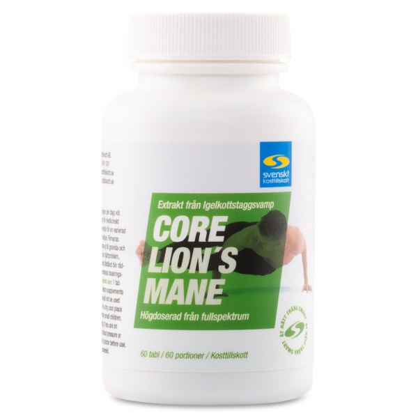 Core Lions Mane, 60 tablettia