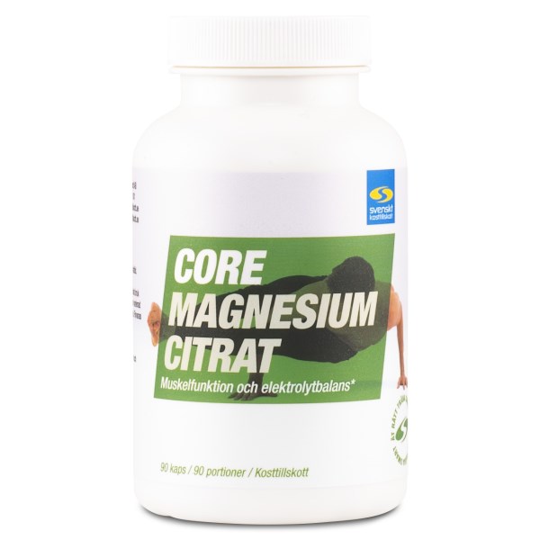 Core Magnesium Sitraatti, 90 kapselia