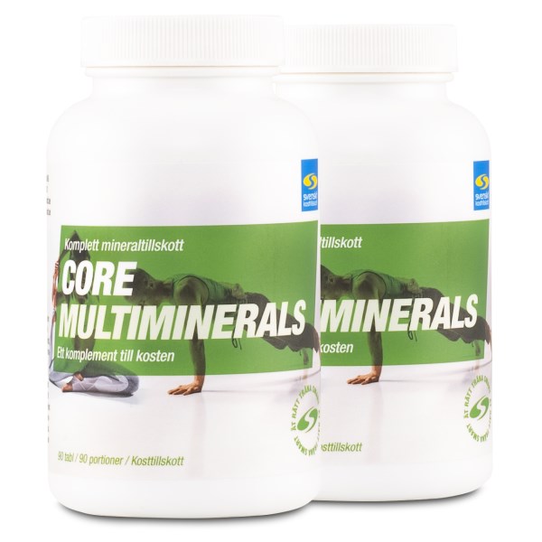 Core Multiminerals, 180 tablettia