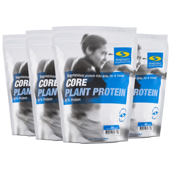Core Vegeproteiini, Vanilja, Stevia, 4 kg